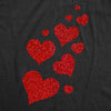 Womens Valentines Shirts Cute Heart T Shirts Funny Valentines Day Tees For Ladies