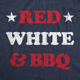 Mens Red White And BBQ Fitness Tank Funny Patriotic Barbecue Text Shirt For Guys