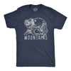 Mens Retro Smoky Mountains T Shirt Funny Camping Vintage Graphic Design Tee Guys
