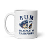 Rum Breakfast Of Champions Mug Funny Drunk Pirate Coffee Cup-11oz