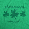 Womens Shenanigans Coordinator Tshirt Funny Saint Patrick's Day Parade Graphic Novelty Tee For Ladies