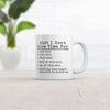 Shit It Don't Have Time For Mug Funny Sarcastic Novelty Coffee Cup-11oz