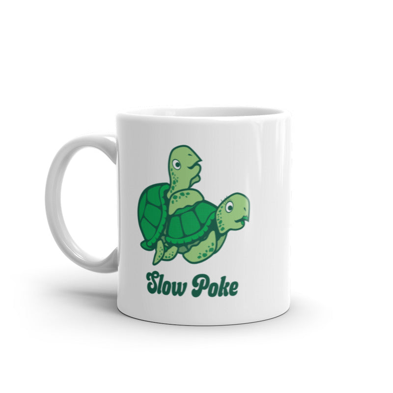 Slow Poke Mug Funny Offensive Turtle Sex Graphic Novelty Coffee Cup-11oz