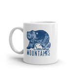 Smoky Mountains Mug Cool Retro Appalachian Nature National Park Graphic Novelty Coffee Cup-11oz