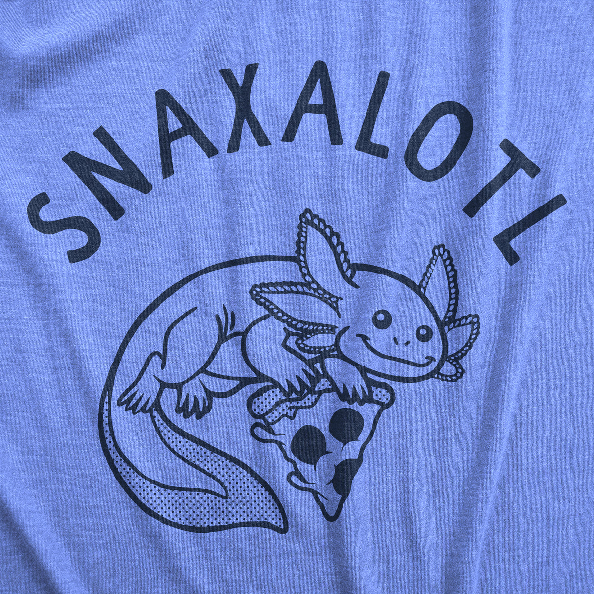 Womens Snaxalotl T Shirt Funny Cute Snacking Axolotl Tee For Ladies