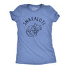 Womens Snaxalotl T Shirt Funny Cute Snacking Axolotl Tee For Ladies