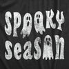 Womens Spooky Season T Shirt Funny Creepy Halloween Ghost Fall Lovers Tee For Ladies