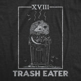 Mens Trash Eater T Shirt Funny Possum Garbage Can Joke Tee For Guys