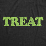 Treat and Treat T Shirts Funny Halloween Trick Or Treat Joke Tees For Men and Women