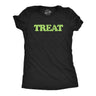 Treat and Treat T Shirts Funny Halloween Trick Or Treat Joke Tees For Men and Women