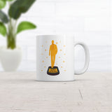 Trophy Husband Mug Funny Best Hubby Award Sparkling Gold Graphic Novelty Coffee Cup-11oz