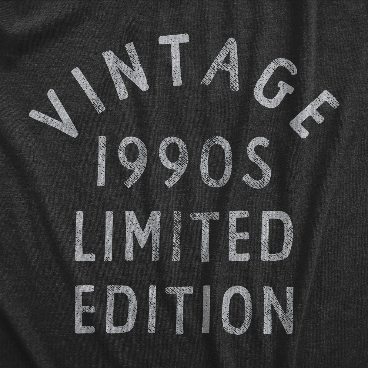 Mens Vintage 1990s Limited Edition T Shirt Funny Cool 1990 Theme Classic Tee For Guys