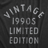 Mens Vintage 1990s Limited Edition T Shirt Funny Cool 1990 Theme Classic Tee For Guys