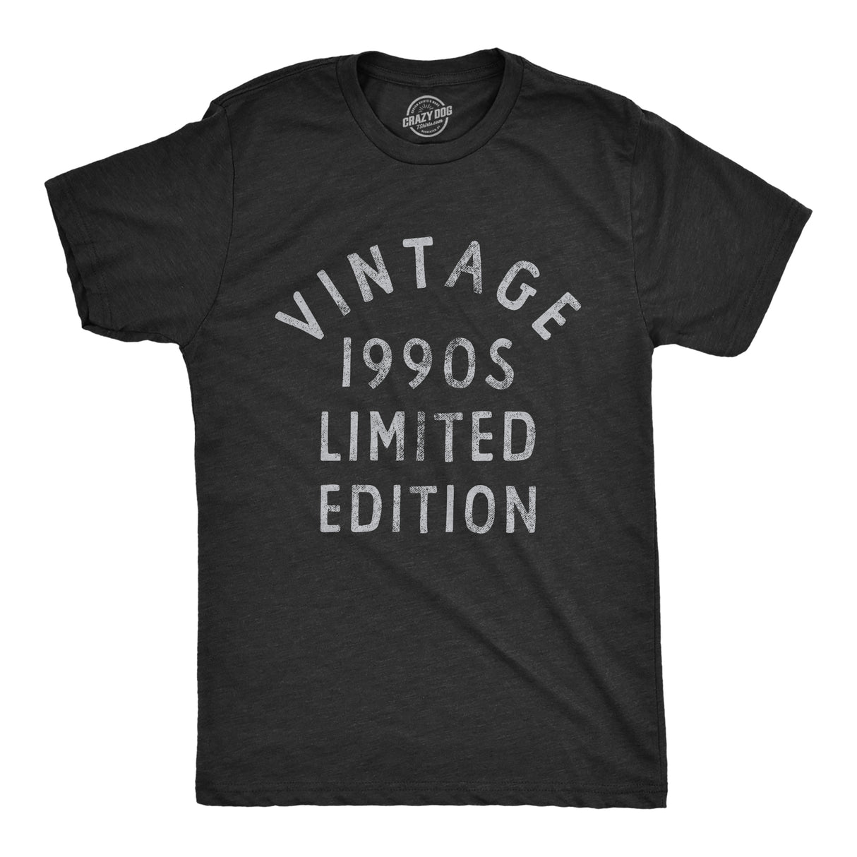 Mens Vintage 1990s Limited Edition T Shirt Funny Cool 1990 Theme Classic Tee For Guys