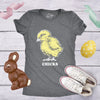 Womens Vintage Chicks Funny Cute Easter Sunday Holiday Retro Bunny T Shirt