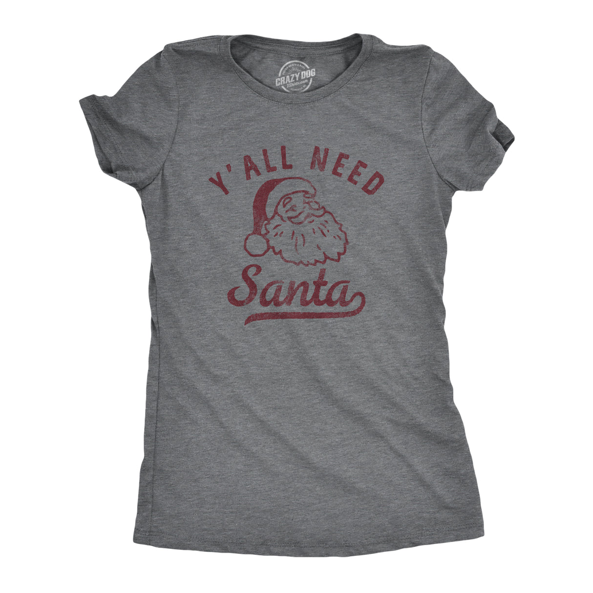 Womens Yall Need Santa T Shirt Funny Xmas Party Jesus St Nicholas Lovers Tee For Ladies