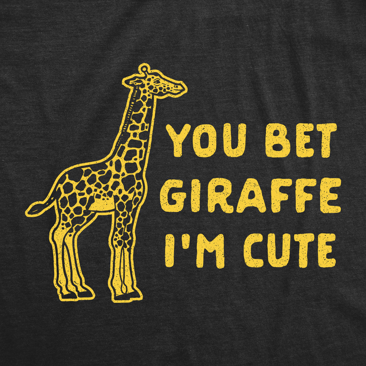 You Bet Giraffe Im Cute Baby Bodysuit Funny Saying Joke Graphic Jumper for Infants