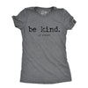 Womens Be Kind Of A Bitch Tshirt Funny Advice Offensive Novelty Graphic Tee For Ladies