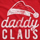 Daddy Claus Unisex Hoodie Funny Christmas Party Father Santa Claus Graphic Hooded Sweatshirt