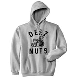 Deez Nuts Unisex Hoodie Funny Squirrel Acorn Adult Nut Joke Hooded Sweatshirt