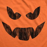 Mens Evil Eddie Pumpkin T Shirt Funny Halloween Jack O Lantern Dark Smile Tee For Guys