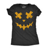 Womens Excellent Xavier Pumpkin T Shirt Funny Halloween Jack O Lantern Freaky Smile Tee For Ladies