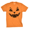 Mens Eyebrows Earl Pumpkin T Shirt Funny Halloween Jack O Lantern Evil Smile Tee For Guys