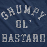 Grumpy Ol Bastard Unisex Hoodie Funny Cranky Grouchy Old Joke Hooded Sweatshirt