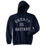 Grumpy Ol Bastard Unisex Hoodie Funny Cranky Grouchy Old Joke Hooded Sweatshirt