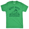 Mens Hippity Hoppity Get Off My Property T Shirt Funny Threatening Frog Joke Tee For Guys