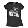 Womens I Put Out For Santa T shirt Funny Sarcastic Novelty Christmas Gift Tee