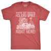 Mens Ive Got Your Holiday Spirit Right Here T Shirt Funny Xmas Rude Santa Claus Tee For Guys
