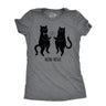 Womens Meow Mosas T Shirt Funny Drinking Party Cat Brunch Lovers Tee For Ladies