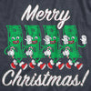 Womens Merry Christmas T Shirt Funny Retro Xmas Dollar Bills Cash Money Joke Tee For Ladies