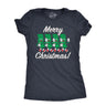 Womens Merry Christmas T Shirt Funny Retro Xmas Dollar Bills Cash Money Joke Tee For Ladies