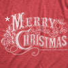 Womens Merry Christmas T Shirt Funny Credit Card Bills Joke Tee For Ladies