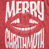 Mens Merry Chrithmuth T Shirt Funny Xmas Lisp Joke Tee For Guys