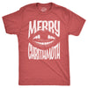 Mens Merry Chrithmuth T Shirt Funny Xmas Lisp Joke Tee For Guys