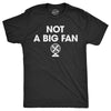 Mens Not A Big Fan T Shirt Funny Metal Blowing Fans Sarcastic Joke Tee For Guys