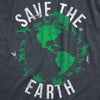 Mens Save The Earth T Shirt Funny Awesome Earth Day Mother Nature Animal Lover Tee For Guys