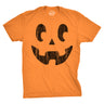 Mens Side Eye Steve Pumpkin T Shirt Funny Halloween Jack O Lantern Weird Smile Tee For Guys