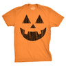 Mens Standard Jack Pumpkin T Shirt Funny Halloween Jack O Lantern Frightening Smile Tee For Guys