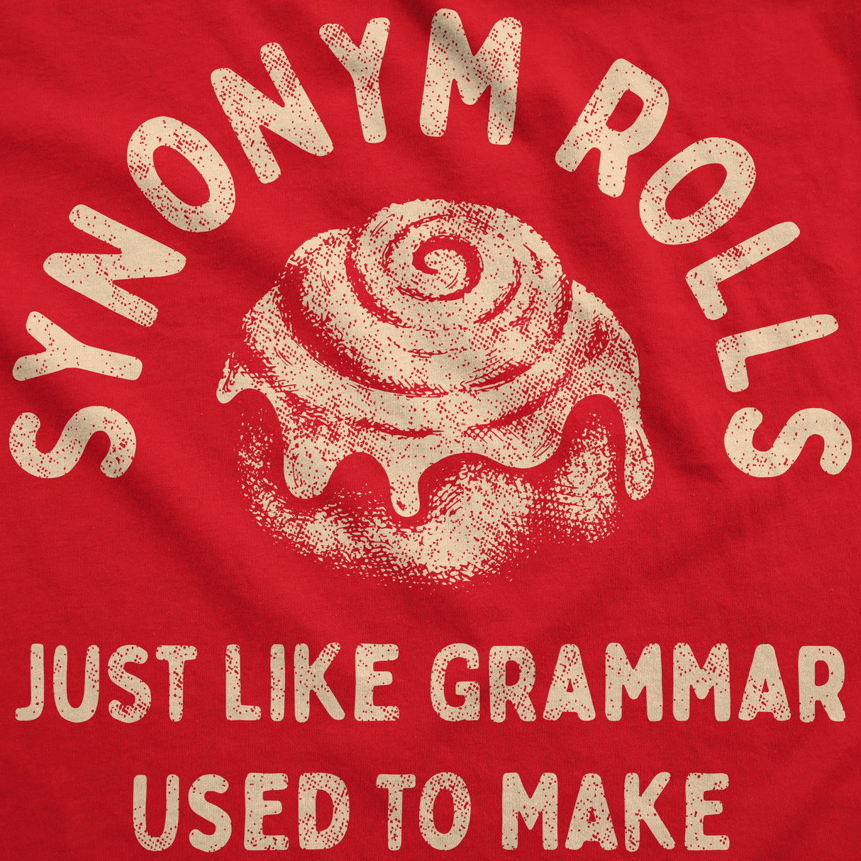 Synonym Rolls Hoodie Just Like Grammar Used To Make Funny Unisex Hoodie Joke Hooded Sweatshirt