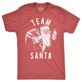 Mens Team Santa T Shirt Funny Xmas Party St Nicholas Lovers Joke Tee For Guys