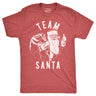 Mens Team Santa T Shirt Funny Xmas Party St Nicholas Lovers Joke Tee For Guys