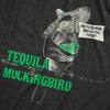 Mens Tequila Mockingbird T Shirt Funny Liquor Drinking Novel Parody Joke Tee For Guys