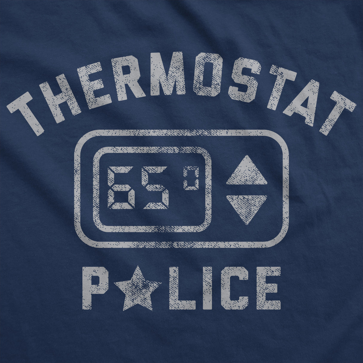 Thermostat Police Unisex Hoodie Funny HVAC Heating And Air Conditioning Climate Hooded Sweatshirt