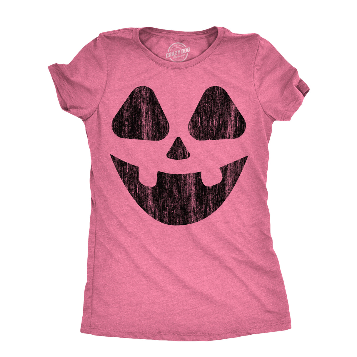 Womens Vintage Jack Pumpkin T Shirt Funny Halloween Jack O Lantern Retro Smile Tee For Ladies