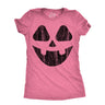 Womens Vintage Jack Pumpkin T Shirt Funny Halloween Jack O Lantern Retro Smile Tee For Ladies