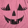 Womens Wacky Wendy Pumpkin T Shirt Funny Halloween Jack O Lantern Crazy Smile Tee For Ladies